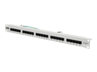 DIGITUS CAT 3 ISDN - Koblingspanel - rackmonterbar - CAT 3 - RJ-45 X 25 - grå, RAL 7035 - 1U - 19 PC tilbehør - Nettverk - Patch panel