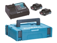 Powerpack 197658-5 Ladepakke 2 stk 2,0 Ah, batterier, ladere, bag