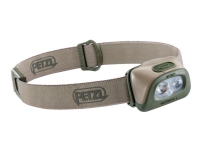 Petzl TACTIKKA + – Huvudficklampa – LED – 5-läge – rött/vitt ljus – ökensand