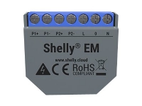 Shelly EM – Ström-/energimätare – trådlös – 802.11b/g/n – 2.4 – 2.5 GHz
