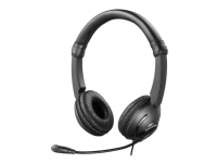 Sandberg Office Saver - Hodesett - on-ear - kablet - 3,5 mm jakk TV, Lyd & Bilde - Hodetelefoner & Mikrofoner