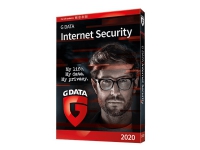 G DATA InternetSecurity 2020 - Bokspakke (1 år) - 1 enhet - Win - Tysk PC tilbehør - Programvare - Antivirus/Sikkerhet