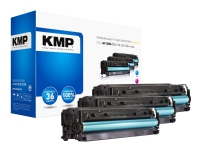 Bilde av Kmp H-t196cmy Multipack - 3-pack - Gul, Cyan, Magenta - Kompatibel - Tonerpatron (alternativ For: Hp 305a, Hp Ce411a, Hp Ce412a, Hp Ce413a) - For Hp Laserjet Pro 300 M351, 400 M451, Mfp M375, Mfp M475