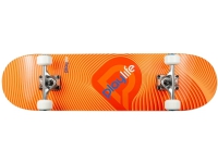 Illusion Orange Skateboard