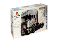 Italeri 3906, Truck/trailer, Monteringssett, 1:24, SCANIA R730 V8, Flerfarget, Sverige Hobby - Modellbygging - Diverse