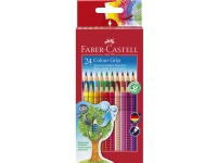Faber-Castell GRIP 2001 – Färgpenna – blandade färger – paket med 24