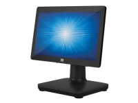 EloPOS System i3 - Alt-i-ett - 1 x Core i3 8100T inntil - RAM 4 GB - SSD 128 GB - UHD Graphics 630 - Gigabit Ethernet WLAN: - 802.11a/b/g/n/ac, Bluetooth 5.0 - uten OS - monitor: LED 15.6 1366 x 768 (HD) berøringsskjerm - svart