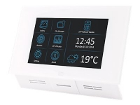 2N Indoor Touch - 2.0 - berøringspanel - kablet - 10/100 Ethernet - hvit Huset - Sikkring & Alarm - Adgangskontrollsystem