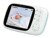 TrueLife NannyCam H32 - Spedbarnsovervåkingssystem - trådløs - 3.2 LCD - 1 kamera(er) Barn & Bolig - Sove tid - Babyalarm