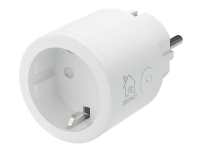 Produktfoto för DELTACO SH-P01 - Smart kontakt - trådlös - 802.11b/g/n - 2.4 Ghz - vit (paket om 3)