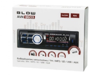Blow AVH-8603 – Bil – digital mottagare – in-streck – Enkel-DIN – 50 W x 4