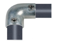 galv. 90 g. bøjning - Pipe Clamps bøjning 42,4 mm x 11/4''. 90 gr. Galvanise Rør og bend