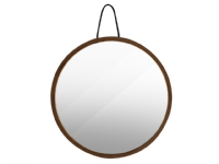 Alternativ bild 0 för Home&gt it® spegel med träram Ø20,5 cm ek rökt