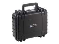 B&W outdoor.case Type 1000 – Hårt fodral för actionkamera/tillbehör – polypropylen – svart