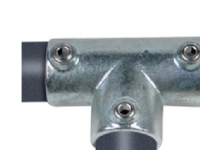 t-koppling - Rörklämmor T-koppling med 3 uttag 48,3 mm x 11/2'''.