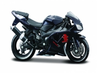 Bilde av Metallmodell Yamaha Yzf-r1 Motorsykkel Med Stativ 1:18