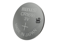 Maxell CR 1616 – Batteri 5 x CR1616 – Li/MnO2 – 55 mAh