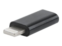 Cablexpert – Lightning-adapter – 24 pin USB-C hun til Lightning han – sort