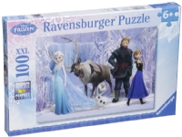 Ravensburger In The Realm Of Snow 100 pcs XXL Disney Frozen Leker - Spill - Gåter