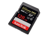 Bilde av Sandisk Extreme Pro - Flashminnekort - 128 Gb - Uhs-ii U3 / Class10 - 1733x/2000x - Sdxc Uhs-ii