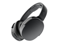 Skullcandy HESH Evo - Hodetelefoner med mikrofon - full størrelse - Bluetooth - trådløs, kablet - lydisolerende - ekte svart