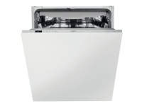 Whirlpool WIC 3C34 PFE S - Oppvaskmaskin - innebygd - Nisje - bredde: 60 cm - dybde: 56 cm - høyde: 82 cm - sølv Hvitevarer - Oppvaskemaskiner - Integrerte oppvaskmaskiner