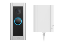 Ring Video Doorbell Pro 2 – Dörrklocka – trådlös – 802.11a/b/g/n/ac – 2.4 Ghz 5 GHz – satinnickel – med plug-in-adapter