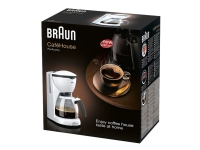 Bilde av Braun Caféhouse Kf 520/1 Puraroma - Kaffemaskin - 10 Kopper - Hvit