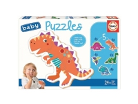 Bilde av Educa Baby Puzzles 5 Pcs Dinosaurs