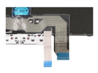 Chicony – Ersättningstangentbord för bärbar dator – med Trackpoint UltraNav – bakgrundsbelyst – AZERTY – fransk – för ThinkPad L15 Gen 1 20U7 20U8