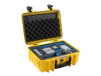 B&W outdoor.case Type 4000 - Hard eske for drone - polypropylen - gul Radiostyrt - RC - Droner - Tilbehør