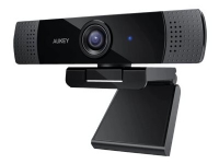 Aukey PC-LM1E - Nettkamera - farge - 2 MP - 1920 x 1080 - 1080p - lyd - USB PC tilbehør - Skjermer og Tilbehør - Webkamera