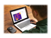 FLIR C3-X - Termo- og visuell lyskamerakombinasjon - kompakt - 0.012 MP - Wi-Fi - svart
