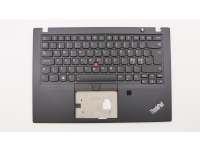 Lenovo FRU02HM332 Tangentbordskåpa Nordic Tangentbord med bakgrundsbelysning Lenovo ThinkPad T490s (20NX 20NY)