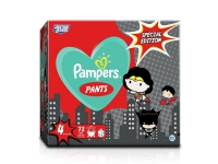 Pampers Bleier-truse PAMPERS Bukser Warner Bros Giant Pack Plus size 4 9-15 kg, 72 stk.