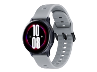 Samsung Galaxy Watch Active 2 – Under Armour Edition – 40 mm – aquasvart aluminium – smart klocka med band – fluoroelastomer – grå – display 1.2 – 4 GB – Wi-Fi NFC Bluetooth – 26 g