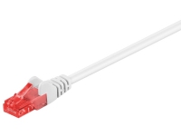 Goobay CAT6 - UTP - 3M - AWG 24 - RJ-45 - Hvid PC tilbehør - Kabler og adaptere - Nettverkskabler