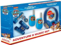 ekids Psi Patrol Adventure set 5in1: flashlight, compass, binoculars, walkie talkie, PW-V302 headphones