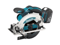 Makita DSS610RTJ, Metall, Tre, Sort, Blå, Overbelastning, 16,5 cm, 3700 RPM, 5,7 cm