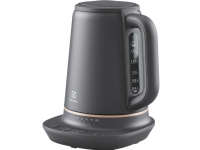 Electrolux E7K16BP, 1,7 l, 2400 W, Sort, Kobber, Justerbar termostat, Vannivåindikator, Trådløs