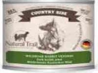 Natural Trail NATURAL TRAIL DOG can 200g COUNTRY WILDBOAR RABBIT VENISON/6