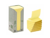 Post-it® Recycled Z-Notes Canary Yellow™ 16 blokke 76 mm x 76 mm