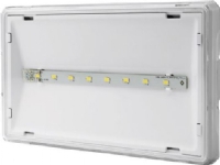 Nødarmatur EXIT S IP65 ECO LED 3W 395lm 1t enbruks hvit (ingen piktogram i dvs.) ETS/3W/E/1/SE/PT/WH Belysning - Innendørsbelysning - Barnelamper