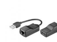 Goobay 93321, USB A, RJ45, USB A, RJ45, Sort PC tilbehør - Kabler og adaptere - Adaptere