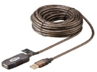 Goobay USB 2.0 10m, 10 m, USB A, USB A, USB 2.0, Hankjønn/hunkjønn, Sort