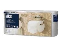 Bilde av Toiletpapir Tork Extra Soft 3-lags T4 Hvid 19,1 M - (karton á 7 Pakker X 8 Ruller) (56 Ruller)