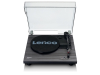 Bilde av Lenco Ls-10, Beltedrevet Platespiller, Semi-automatisk, Svart, Mdf, 33,45 Rpm, Dc-motor