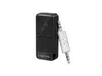 LogiLink BT0055 Bluetooth Audio Adapter - Bluetooth trådløs lydmottaker - Minijack (3,5 mm) - Svart PC tilbehør - Kabler og adaptere - Lydkabler