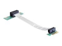 Delock Riser Card PCI Express x1 with Flexible Cable – Kort för stigare