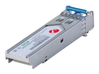 Intellinet Transceiver Module Optical, Gigabit Ethernet SFP Mini-GBIC, 1000Base-Sx (LC) Multi-Mode Port, 550m,MSA Compliant, Equivalent to Cisco GLC-SX-MM, Three Year Warranty - SFP (mini-GBIC) transceivermodul - 1GbE - 1000Base-SX - LC multimodus - 850 n